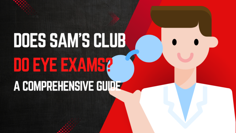 Sam's Club eye exams